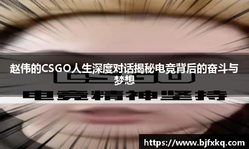 赵伟的CSGO人生深度对话揭秘电竞背后的奋斗与梦想