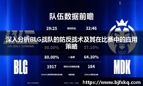 深入分析BLG战队的防反战术及其在比赛中的应用策略