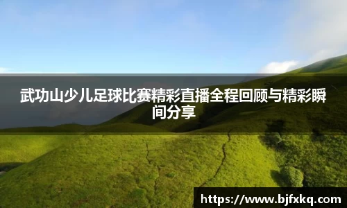 武功山少儿足球比赛精彩直播全程回顾与精彩瞬间分享